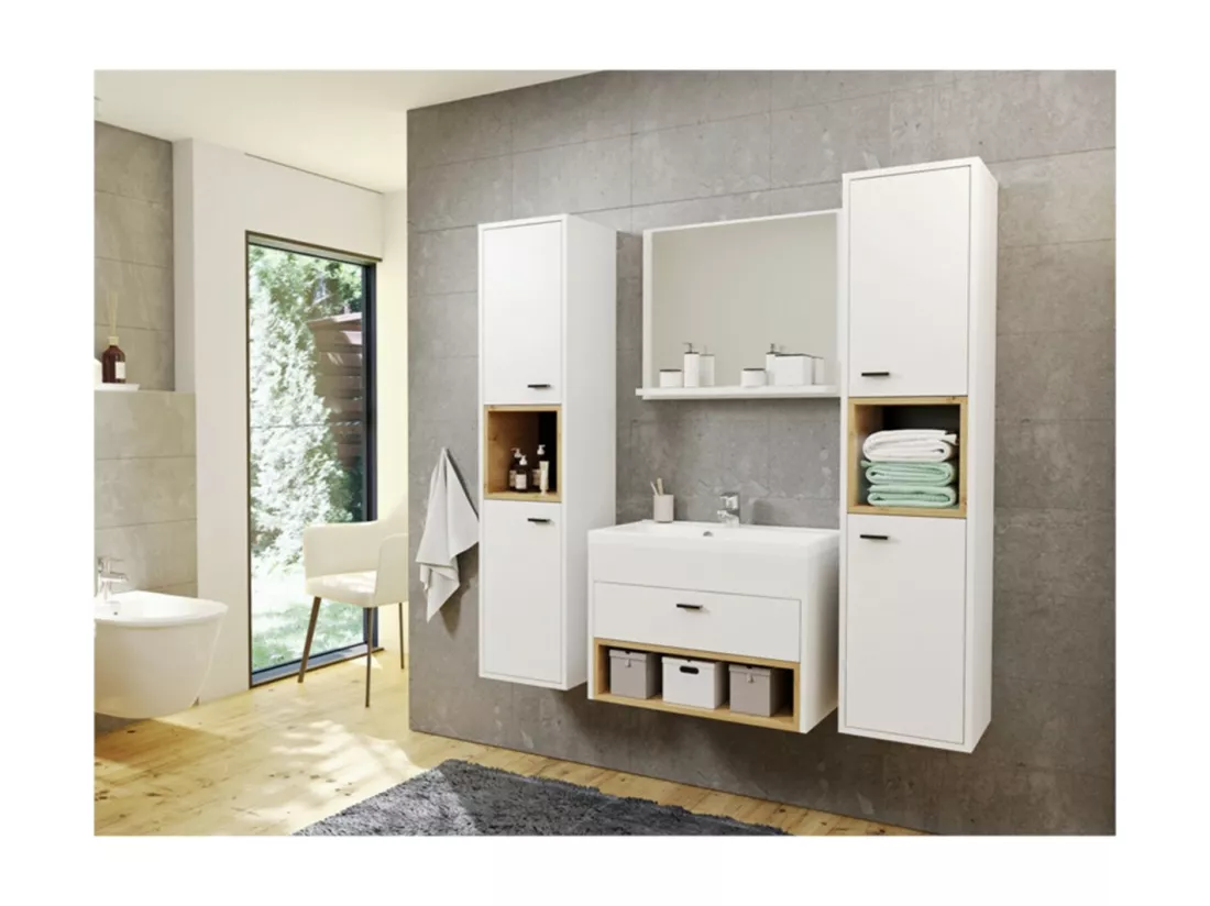 Ensemble de salle de bain avec 2 colonnes Olie
