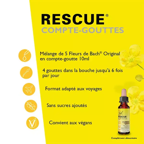 Conta-gotas RESCUE - 10 ml