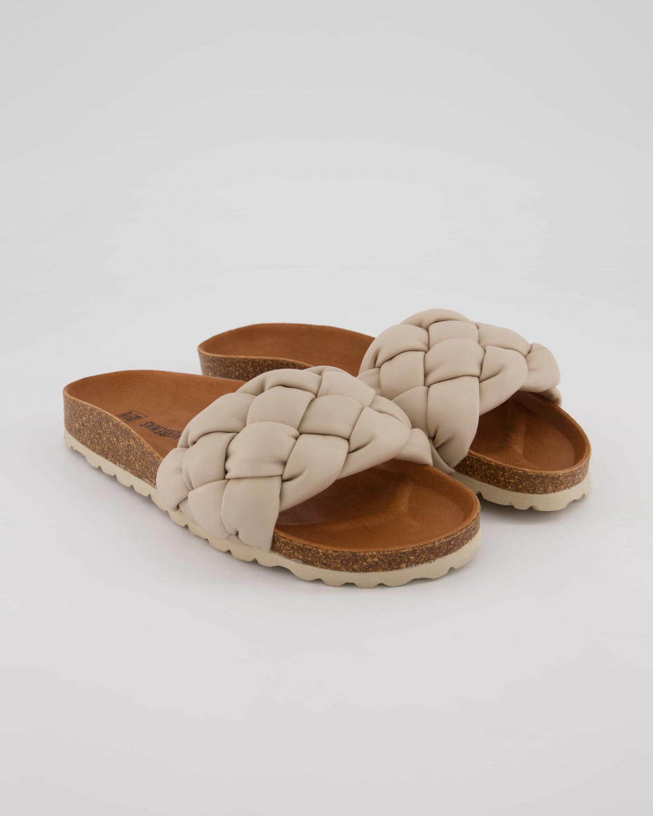 Verbenas Rai Roda Pantoletten in Beige