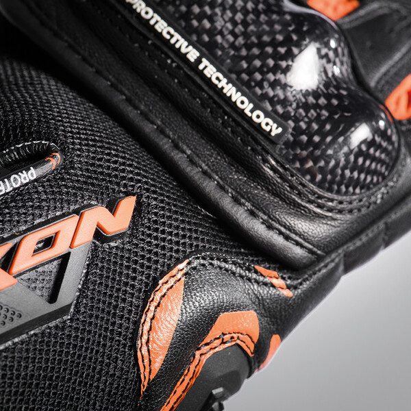 Ixon - Gants RS Rise Air Noir / Orange