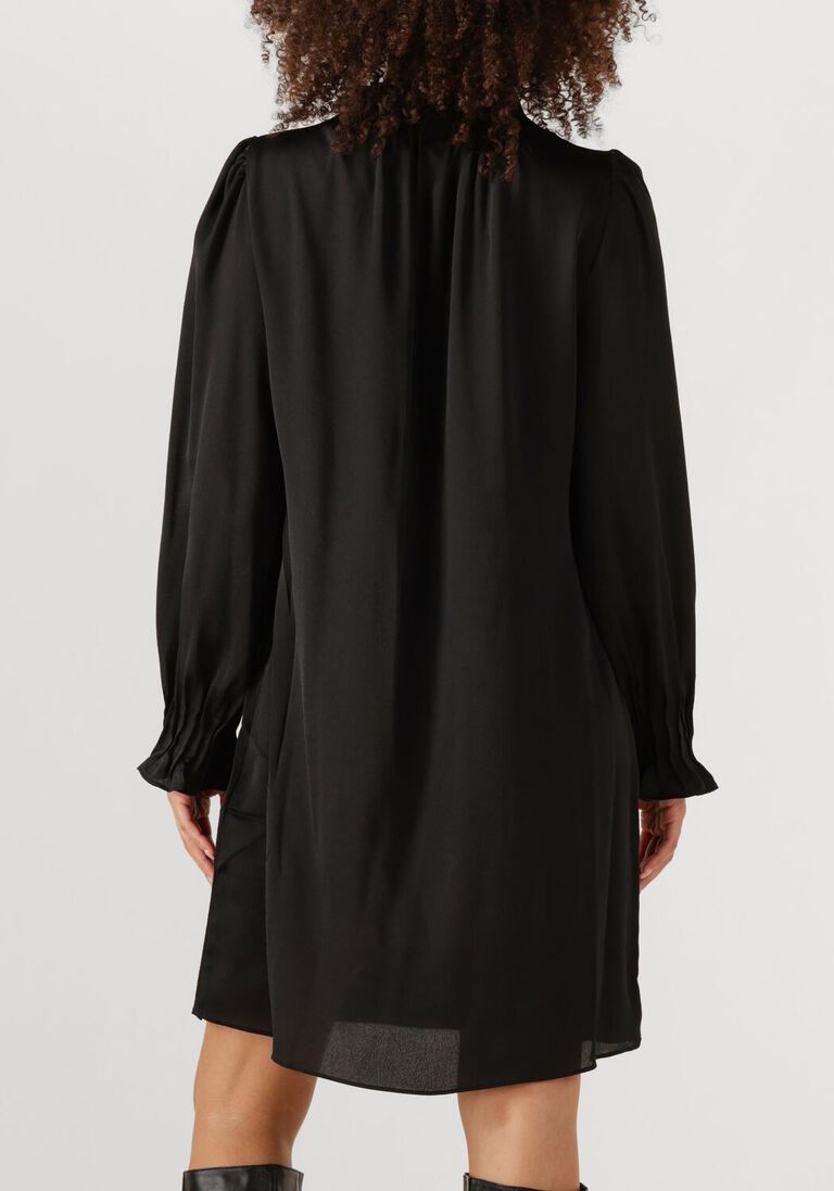 zwarte bruuns bazaar mini jurk bbtarese dress