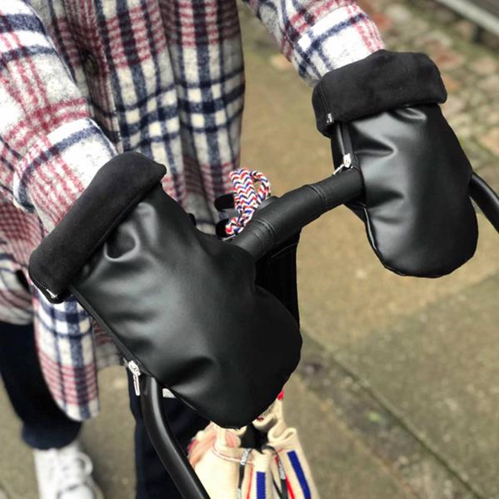 Østerbro Barnevogns Handske Faux Black Night