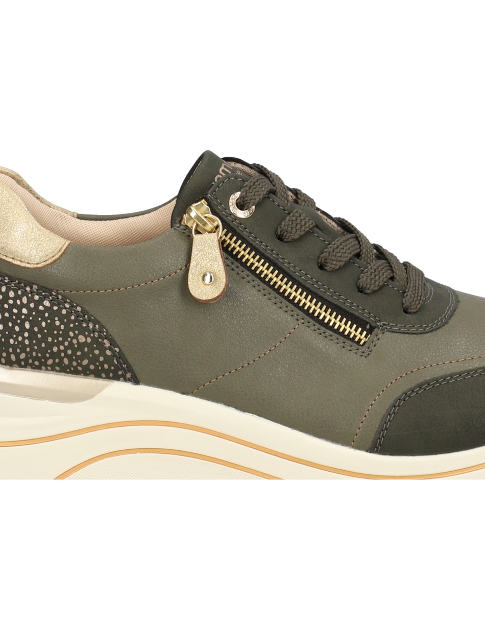 Lederkombination Sneaker