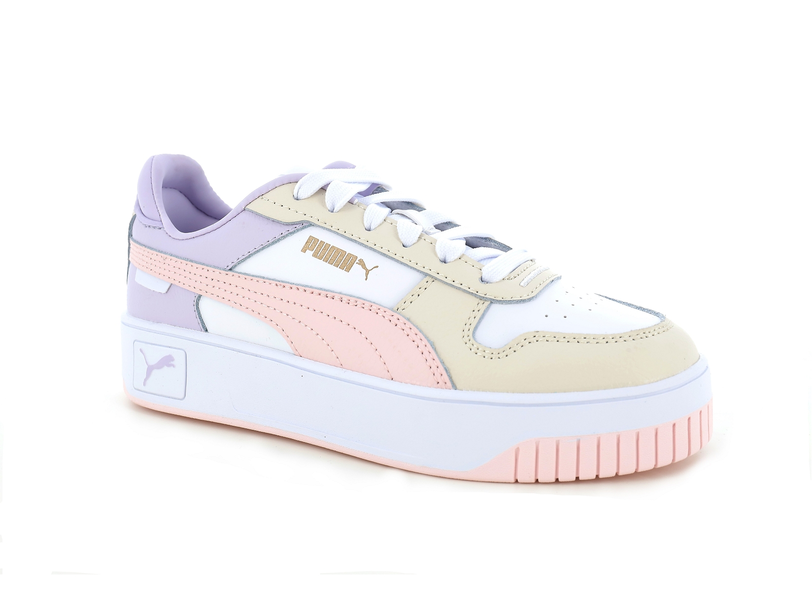 Puma-389390 Synthétique Blanc multi