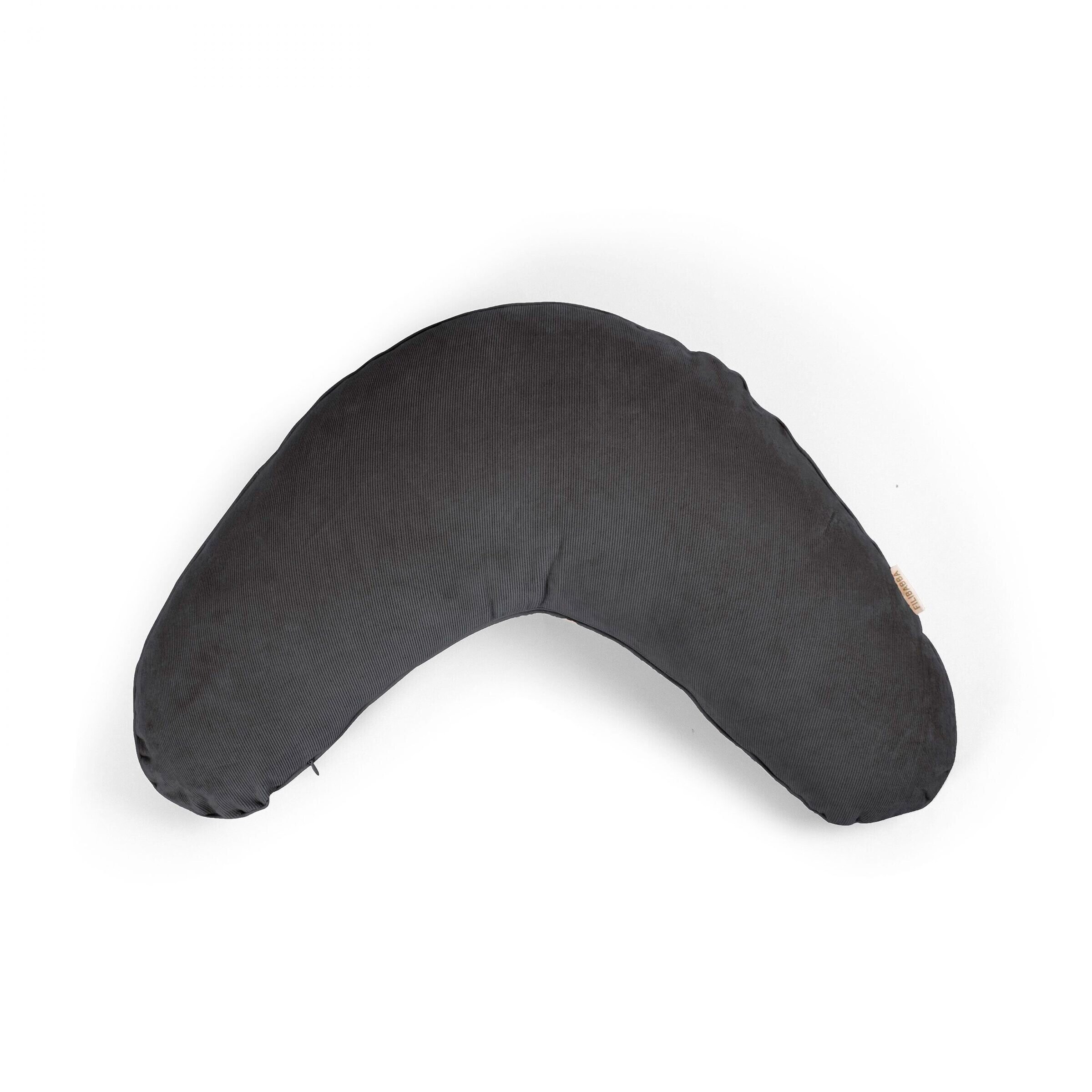 FILIBABBA Stillkissen - Cord Stone Grey