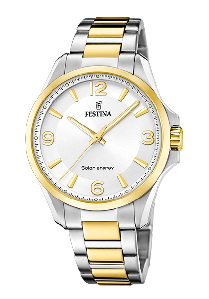 Festina Solar Herren Uhr Bicolor F20657/1