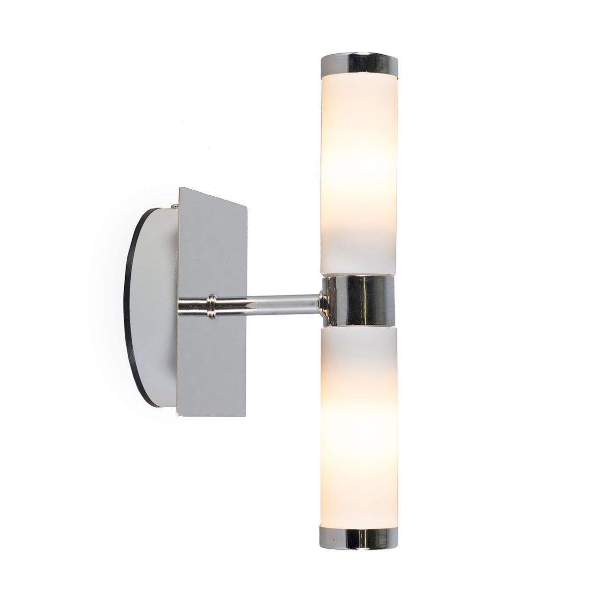 Moderne wandlamp, chroom, IP44 - Badkamer 2