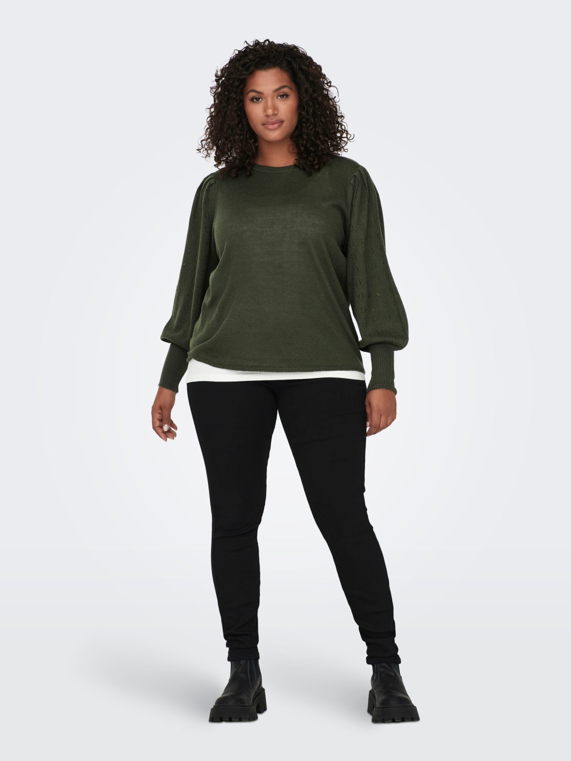 CARMIRLA Strickpullover Rosin
