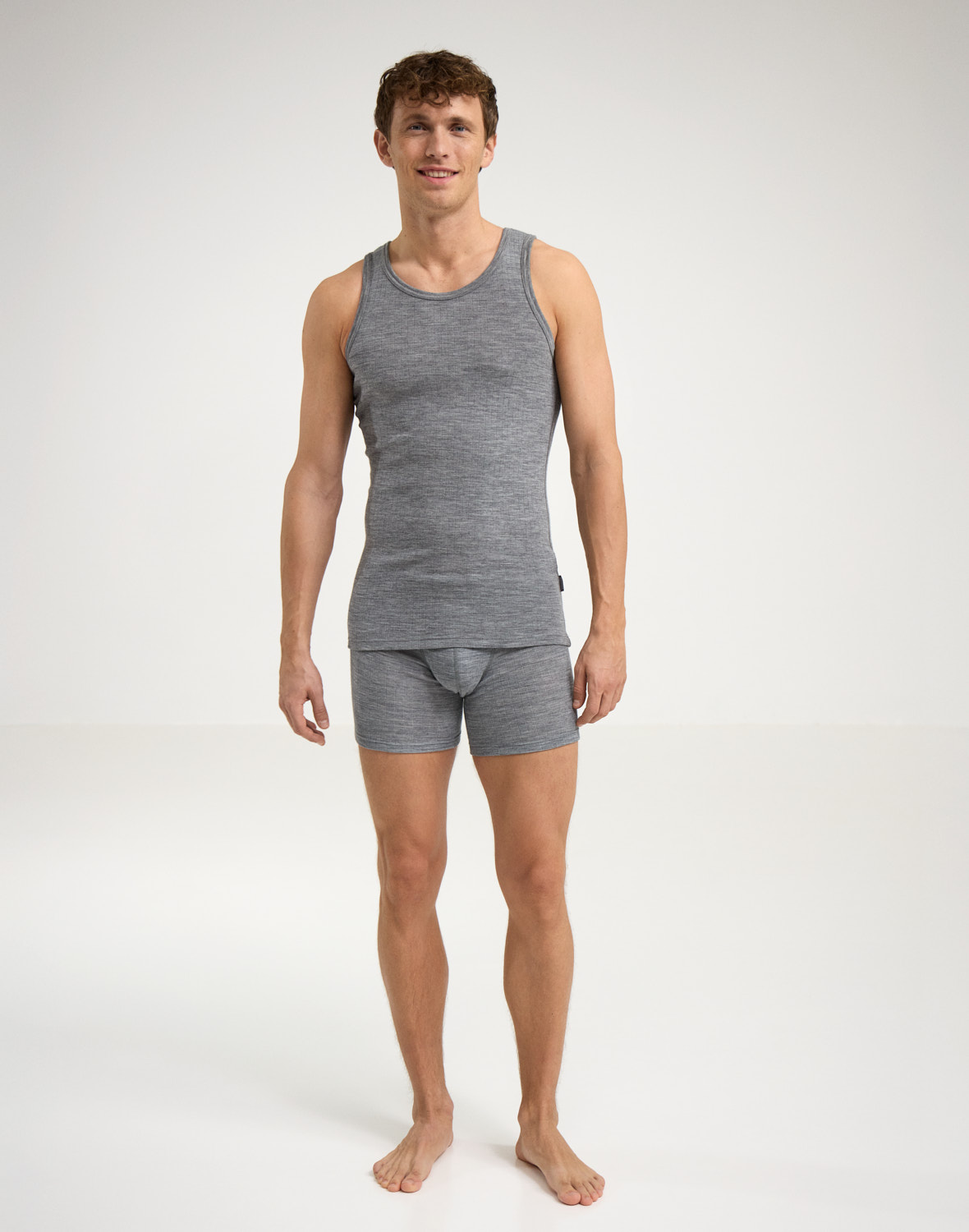 Klassieke boxershort van merinowol voor heren