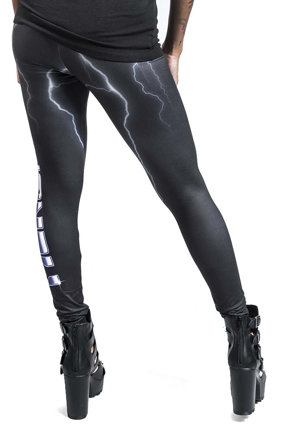 Leggings avec imprimé éclairs | Collection EMP Stage Legging