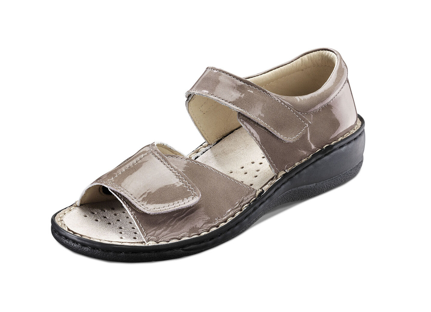 Taurus Damen-Sandalette in Lackoptik