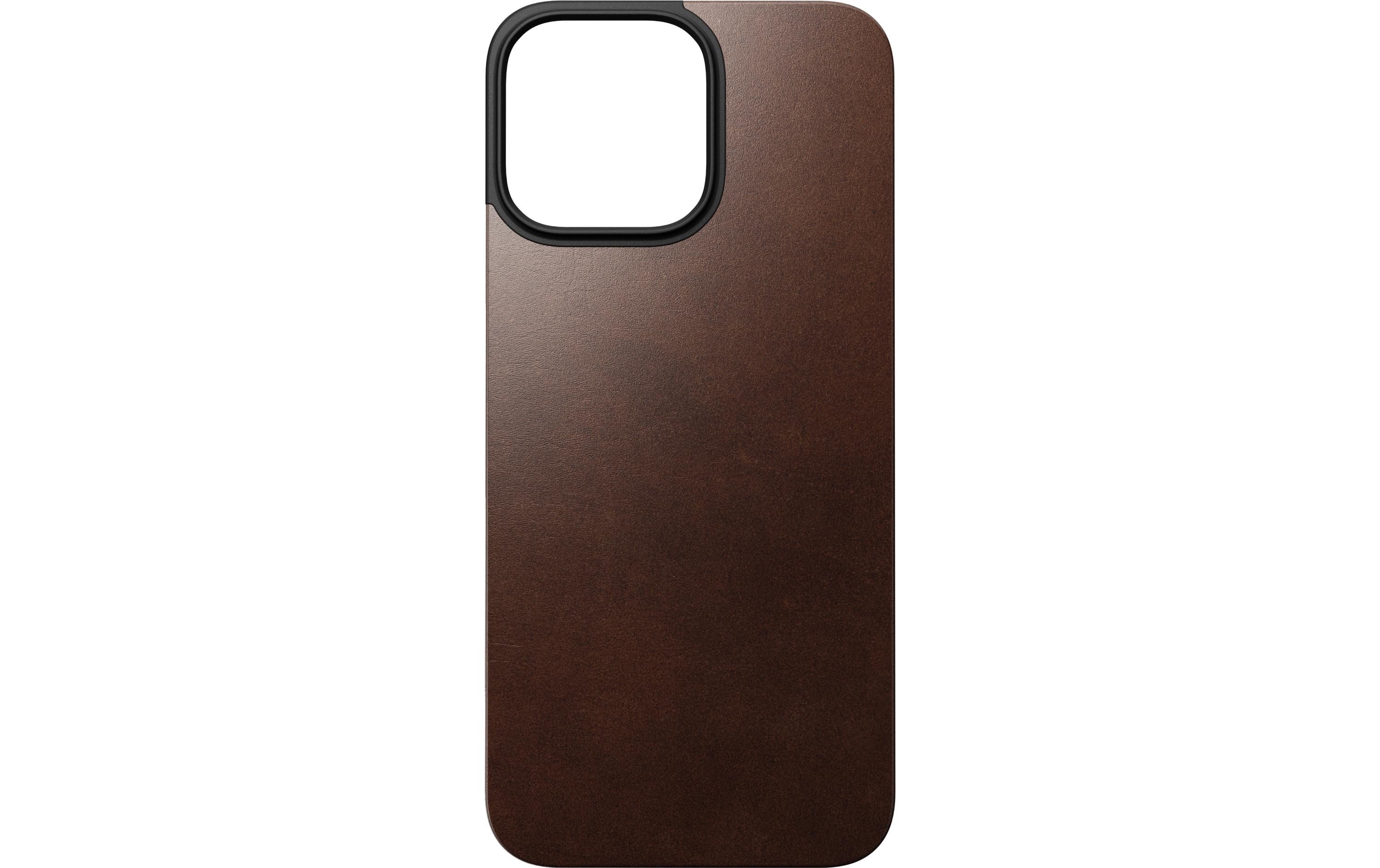 Back Cover Magnetic Leather iPhone 16 Pro Max RostbraunModerne Schutzhülle aus Leder für das Apple iPhone 16 Pro Max