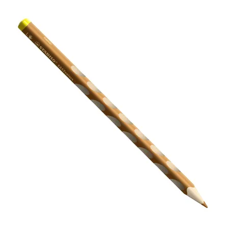 Ergonomischer Buntstift für Linkshänder - STABILO EASYcolors - Einzelstift - ocker dunkel