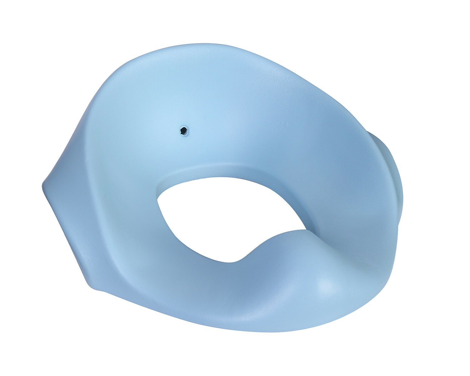 Kikkaboo Toilettensitz Flipper, anatomische Form, Spritzschutz, Seitengriffe blau