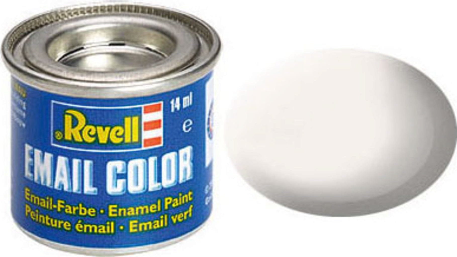 Revell  Email Color weiß, matt, 14 ml    Die beliebten Farben von Revell in 89 verschiedenen Farbtönen