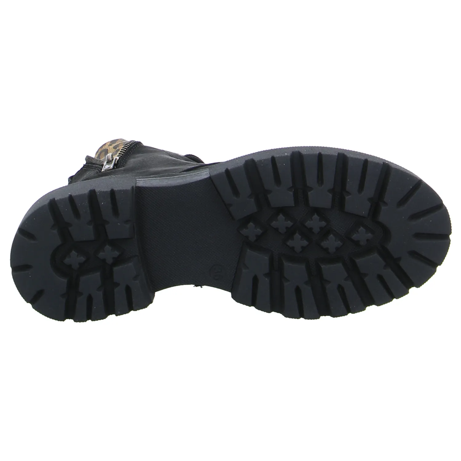 SCHUHENGEL Boot Schwarz Leder