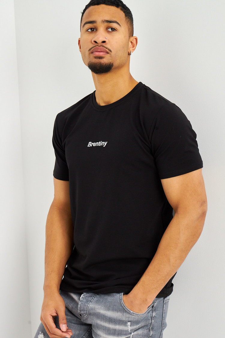 T-shirt noir Brentiny