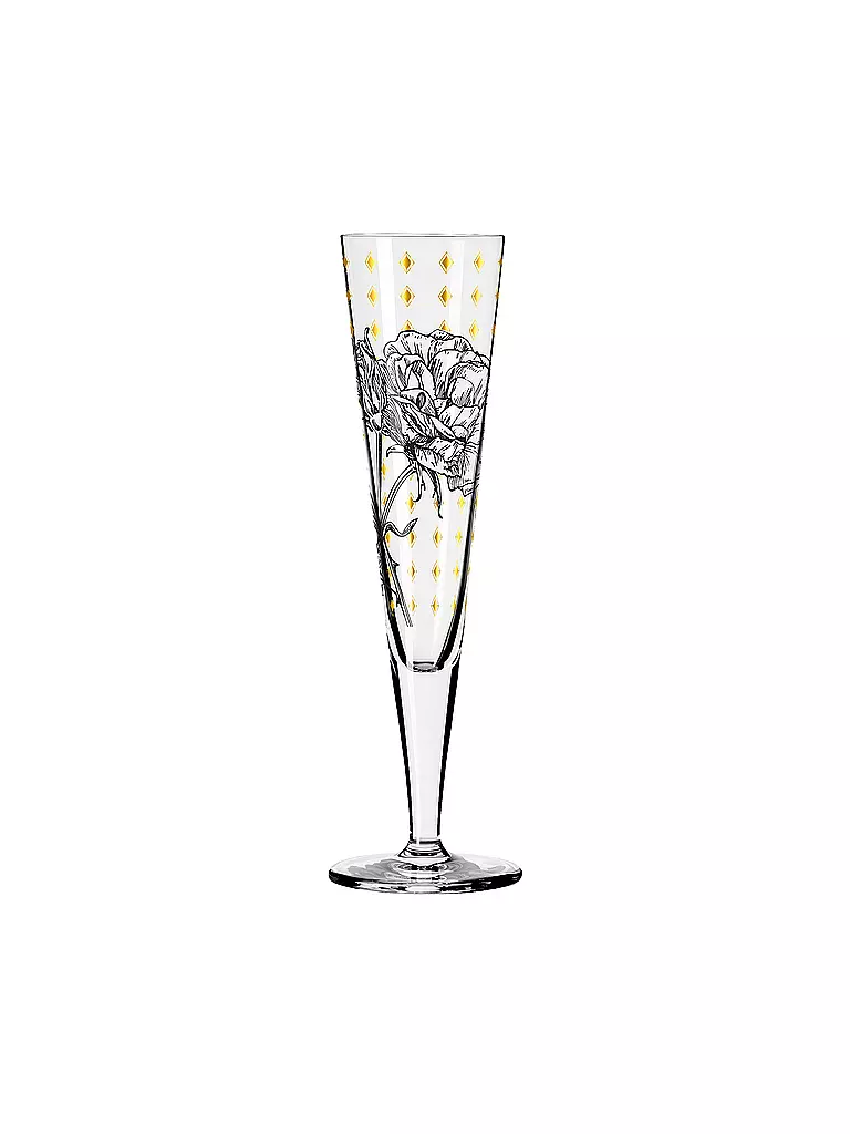 RITZENHOFF Champagnerglas Goldnacht Champus #30 Lisa Hofgärtner 2023 gold