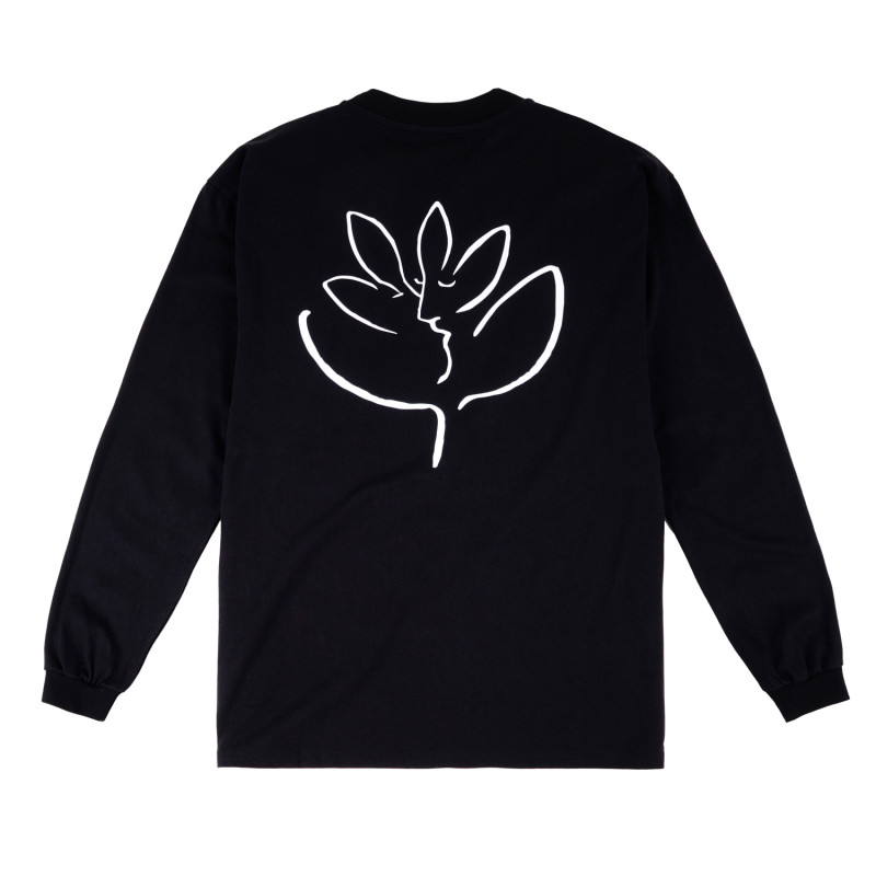 T-shirt LE BAISER manches longues - Noir