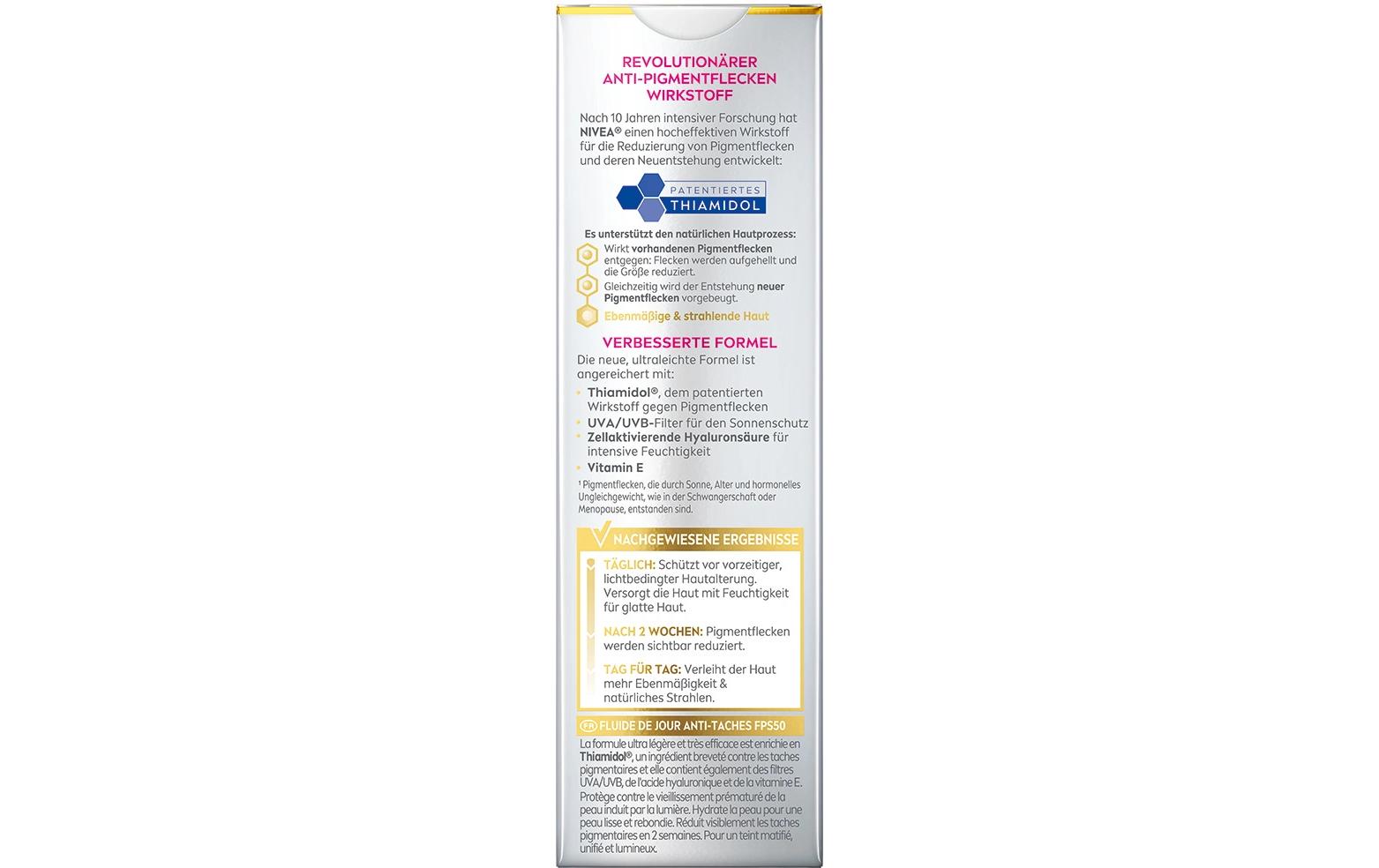 Gesichtsfluid Luminous Anti-Pigmentflecken 40 mlLuminous630 Anti-Pigmentflecken Tagesfluid LSF 50