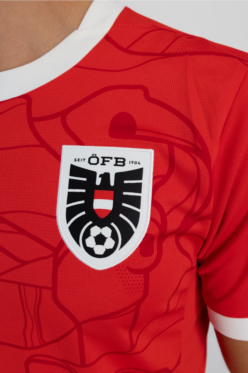 Puma Österreich Home Replica Herren Fussballtrikot EM 2024
