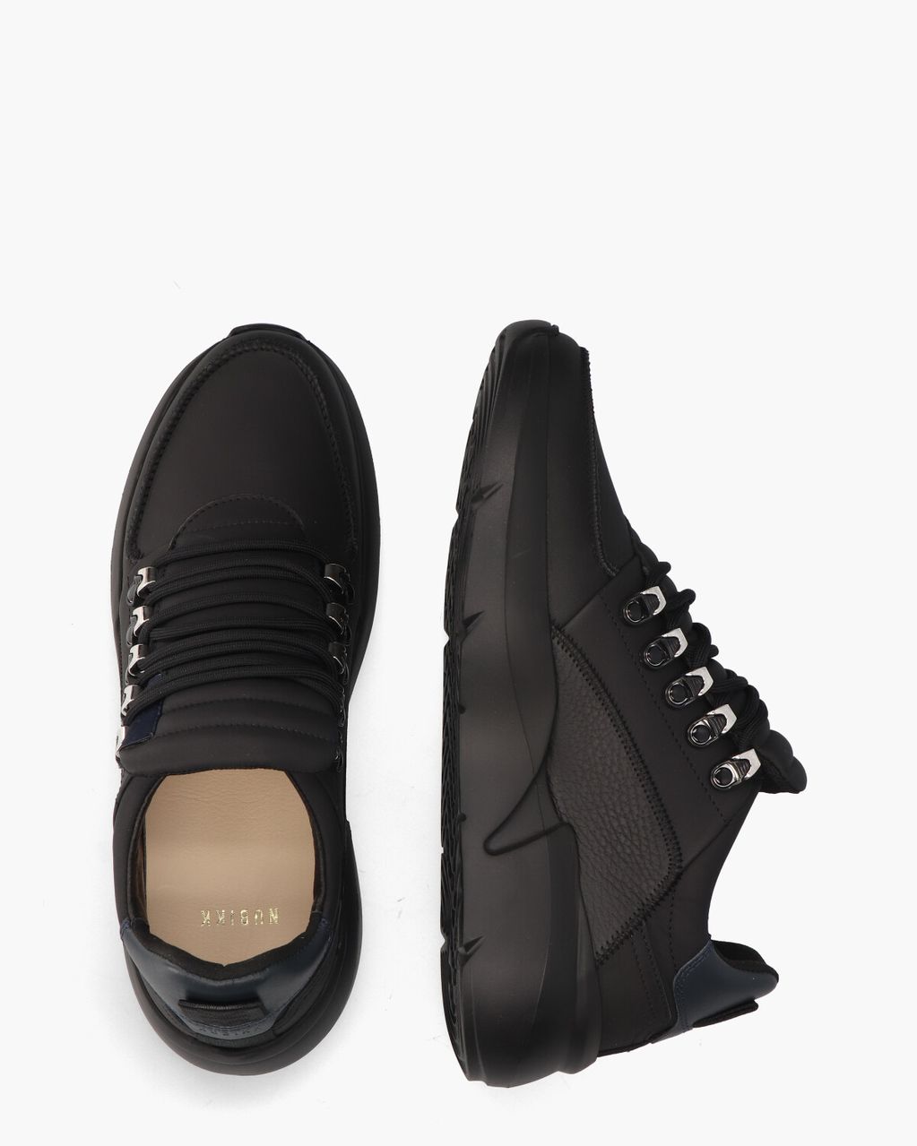 Nubikk Roque Roman Zwart Herensneakers