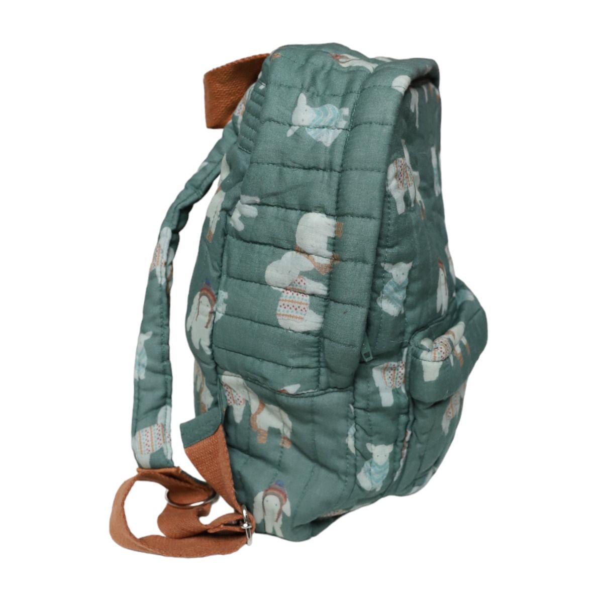 Sac à dos enfant vert - Doux comme un agneau Petit toi