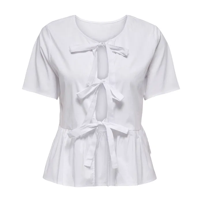 JDY Mio Reversible String Blouse Dames