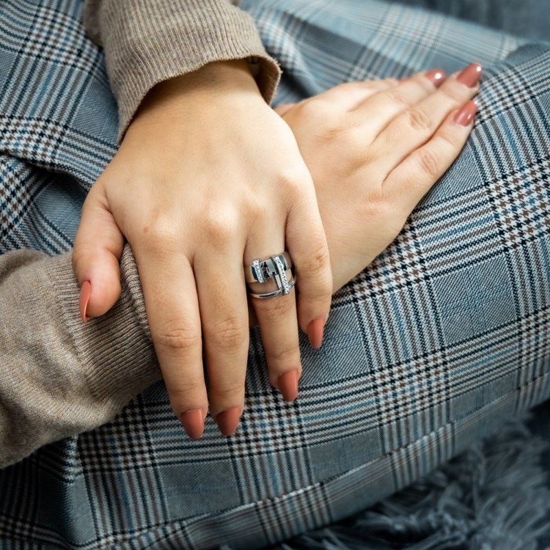 Bague pour Femme avec Strass DAPHNEE