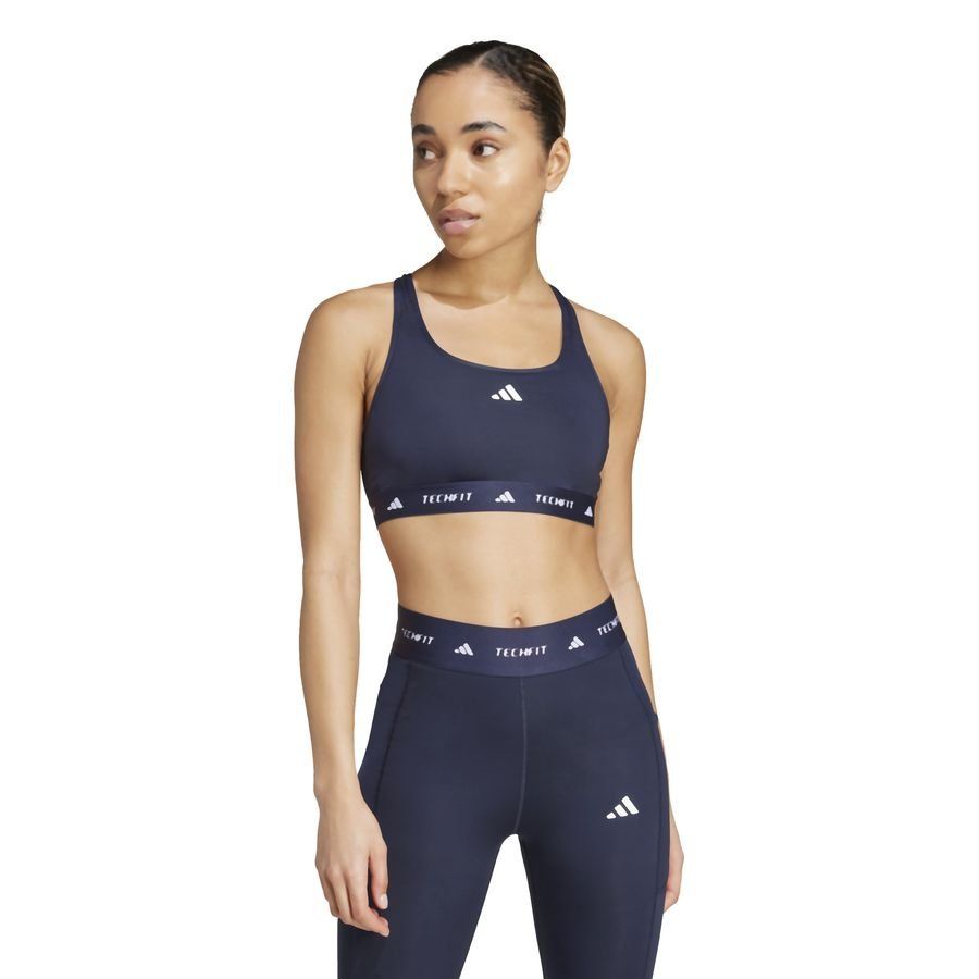 adidas Brassière Techfit - Bleu Marine Femme