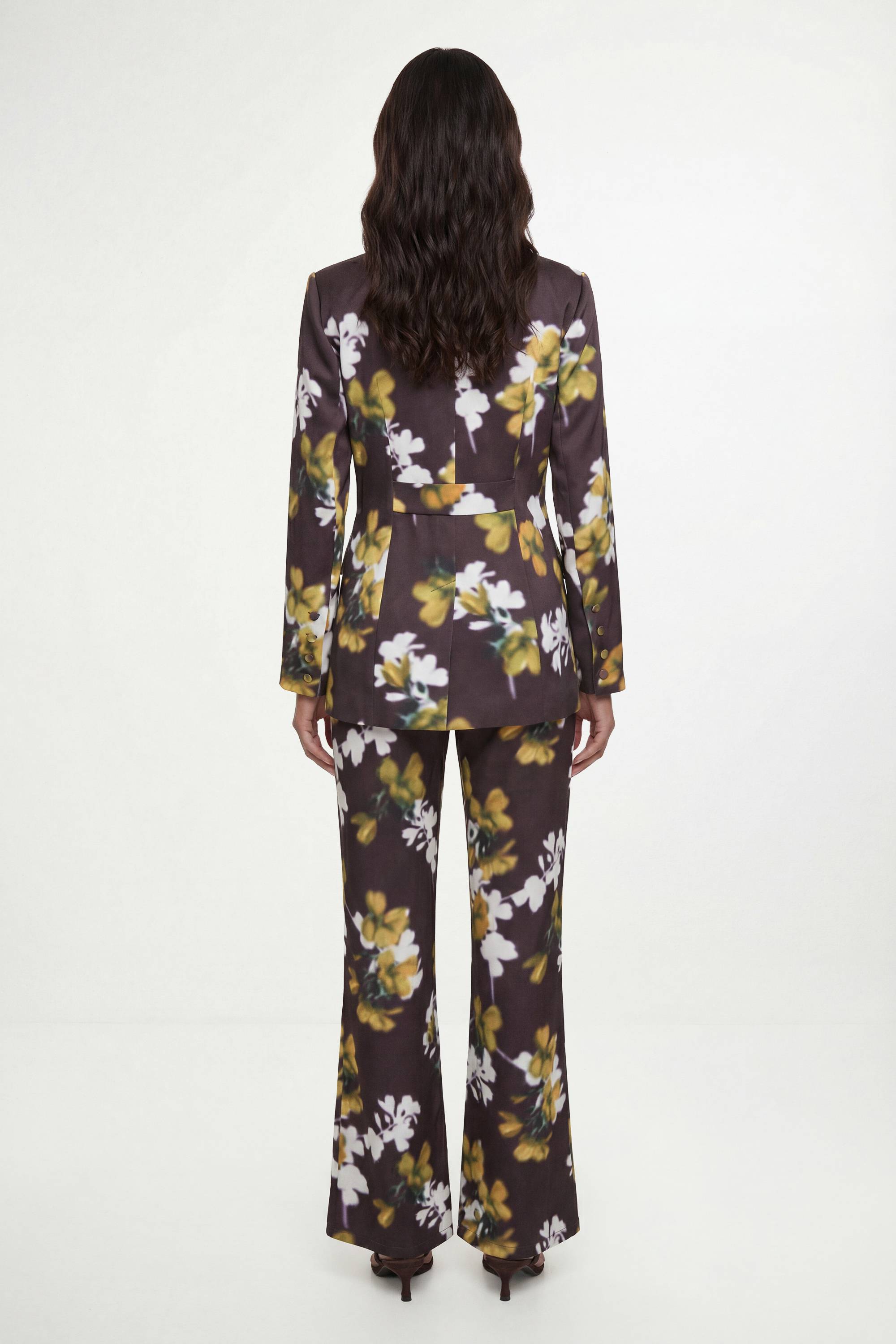 Wallis Ensemble Coordonné Blazer Fleuri En Satin