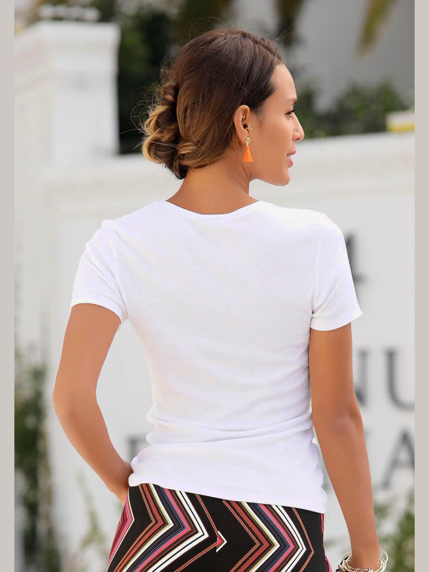 T-shirt encolure ronde