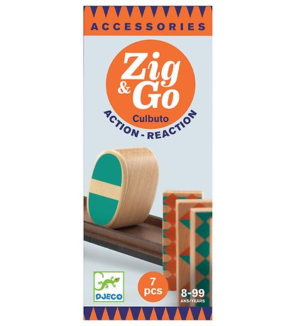 Djeco Kuglebane - Tr? - Zig & Go - 7 dele - Culbuto