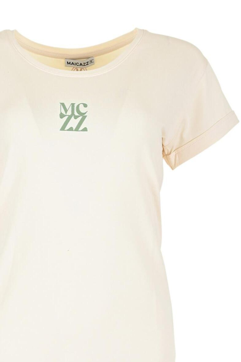 Maicazz ecru dames t-shirt