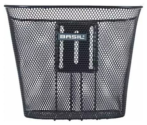 BASIL Panier À Vélo Bremen Fm 25 X 34 X 28 Cm - Noir (Sans Support)