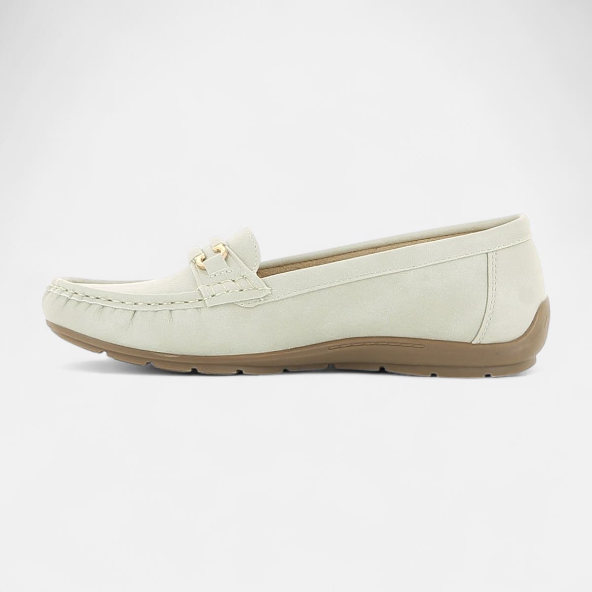 Mocassins Femme beige