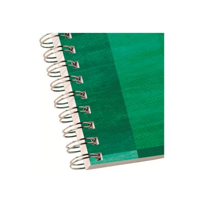 Clairefontaine - Cahier à spirale 17 x 22 cm - 100 pages - petits carreaux (5x5 mm) - disponible dans différentes couleurs