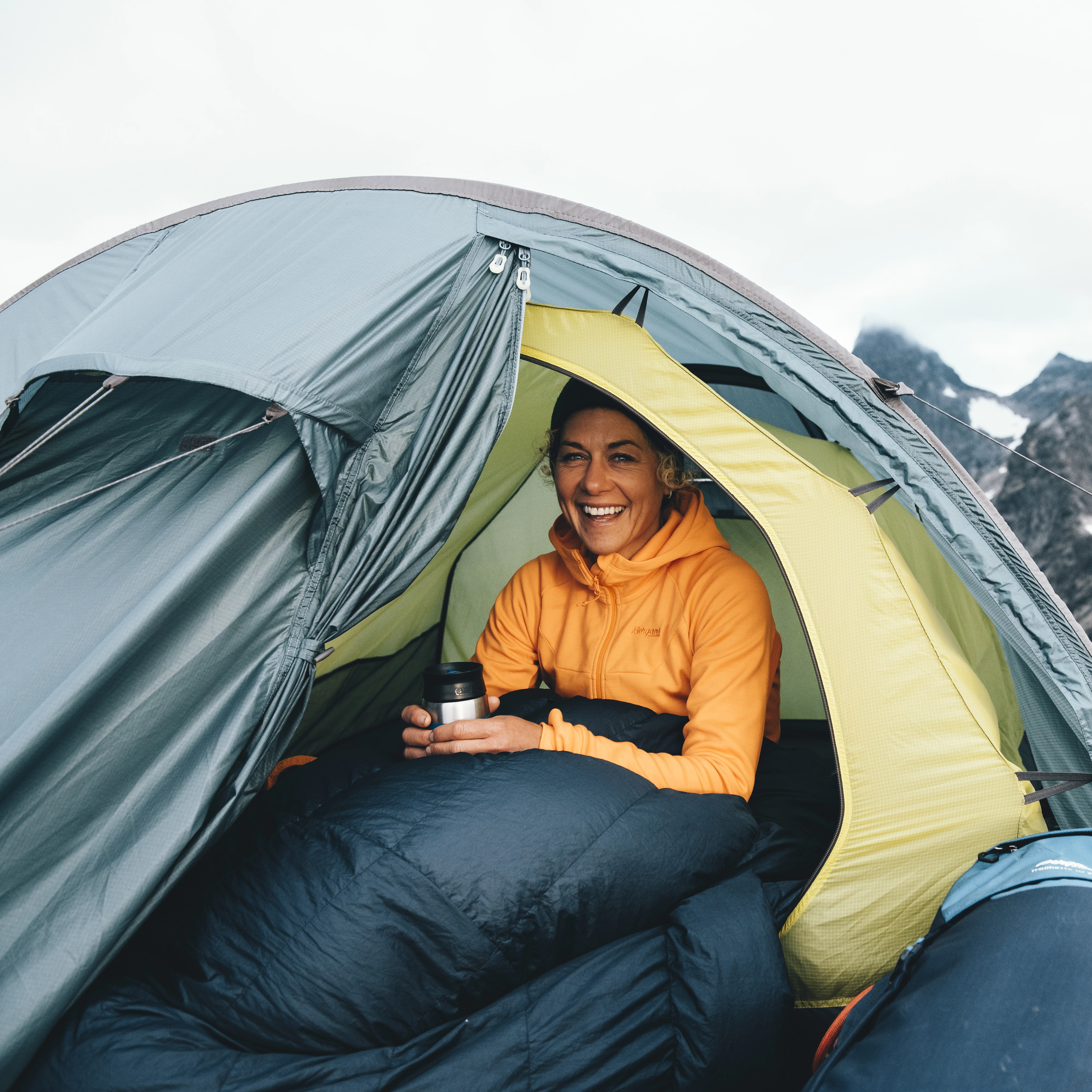 Trollhetta Tunnel 2-Pers Tent Light Fogblue
