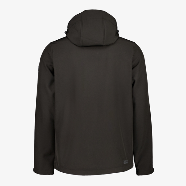 Kjelvik heren softshell jas zwart