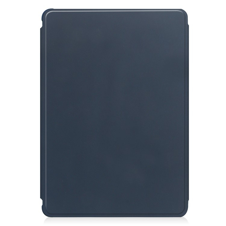 Samsung Galaxy Tab A9  Plus Leder Tasche mit Acryl Rückseite   Magnet Bluetooth Tastatur   S-Pen Halterung (QWERTY) - Dunkelblau