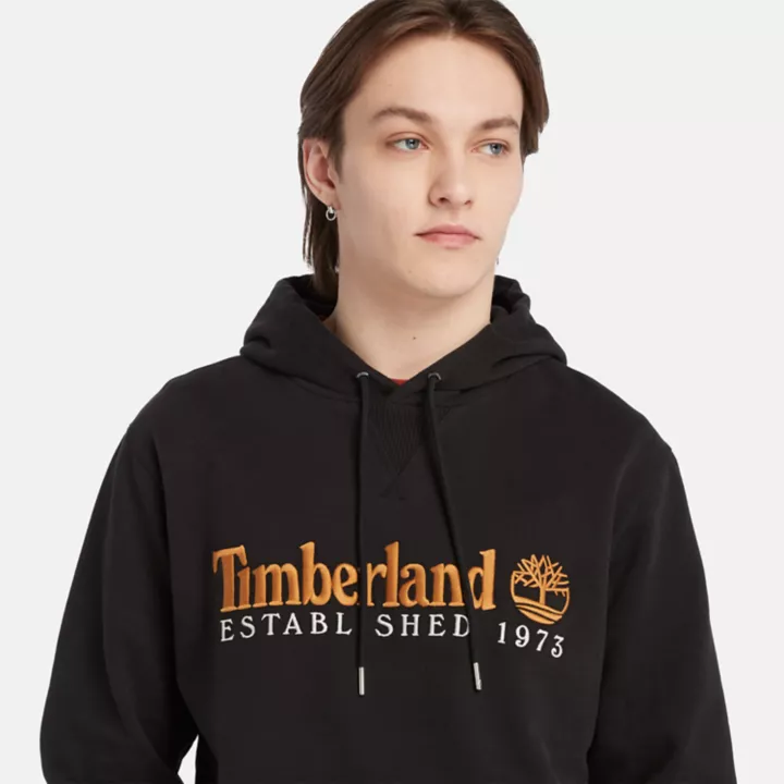 Sweat à capuche 50ème anniversaire pour homme en noir