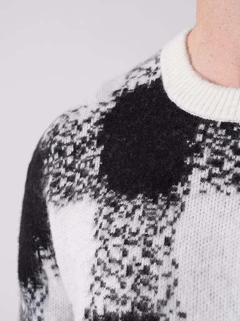 HUGO Pullover weiss