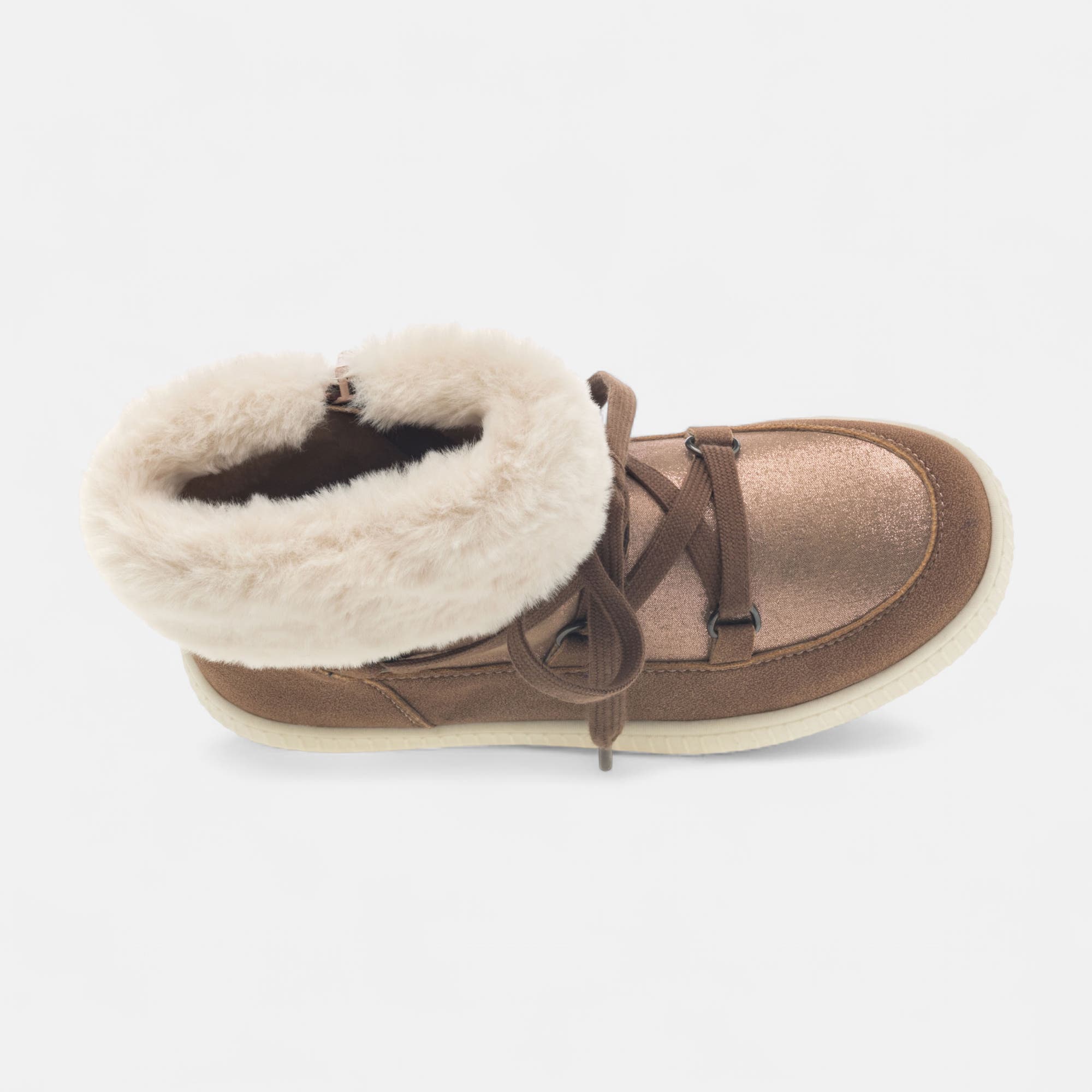 Bottines Fille cognac