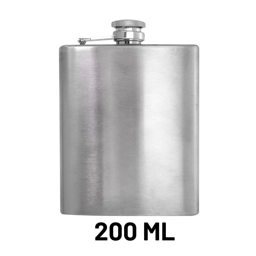 Orange85 RVS 200ml Heupfles