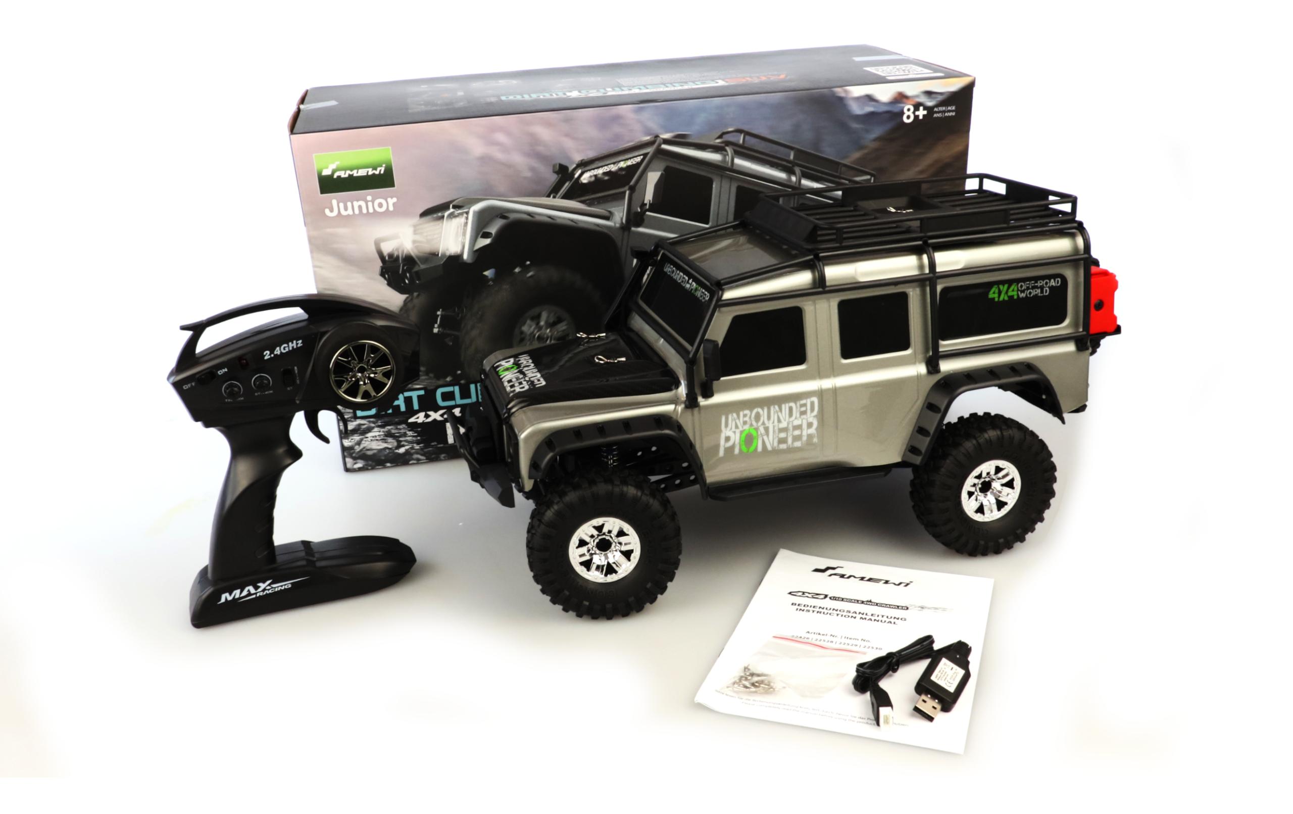 Scale Crawler Dirt Climbing SUV, Pioneer RTR, 1:10<br>Geländegängiger 4x4 SUV für Einsteiger