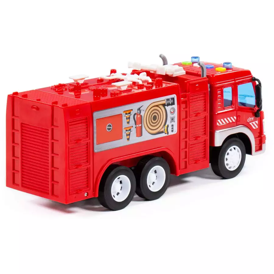 POLESIE® City Feuerwehrauto mit Schwungantrieb (Box)