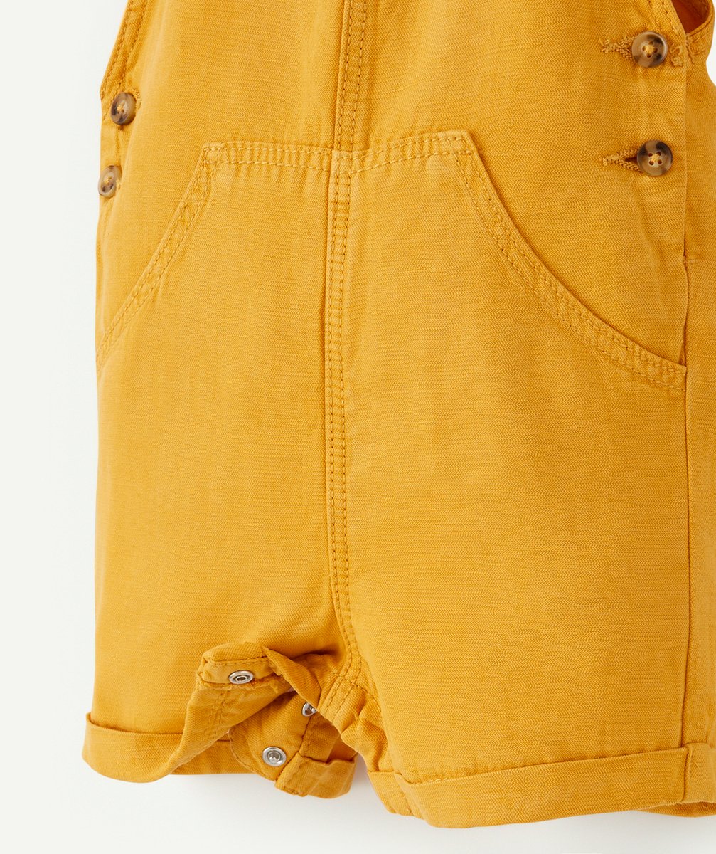 SALOPETTE FLUIDE BÉBÉ GARÇON JAUNE