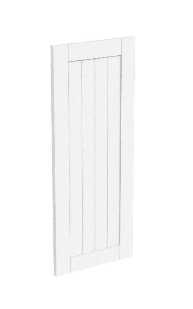 FRONT TIL HØYSKAP CAMARGUE SKÄRGÅRD RIBBET HVIT 1-PK