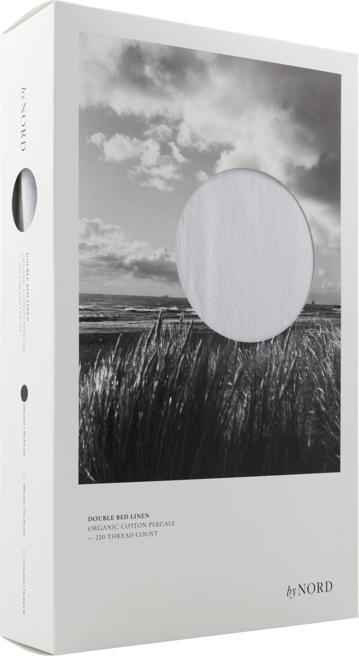 By Nord - Sengetøj - Ingrid - Sky - 220X220 CM - 50X60 CM