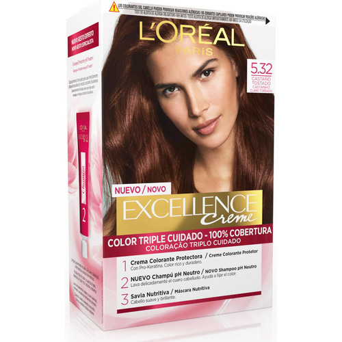 L'oréal - Excellence Creme Tinte 5.32-castaño Tostado